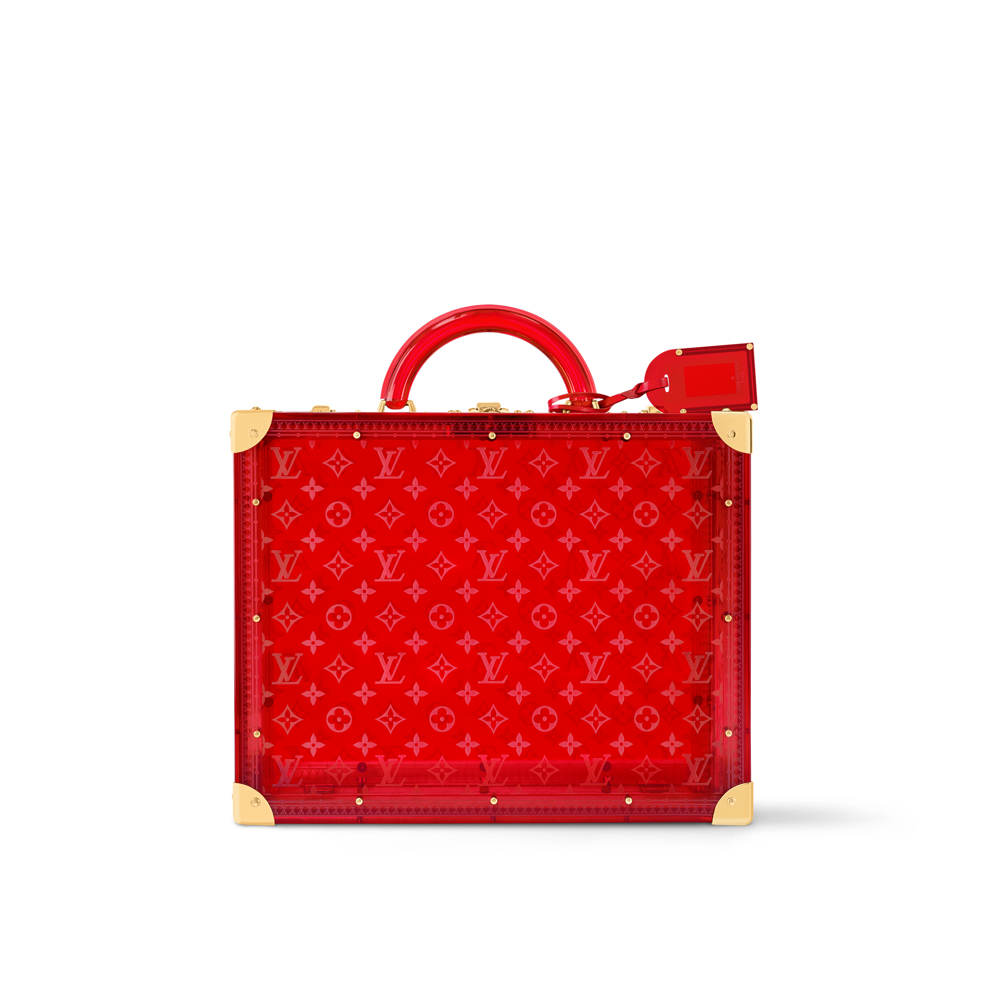 Cotteville Lunettes Seethrough Red High End Leathers - Trunks and